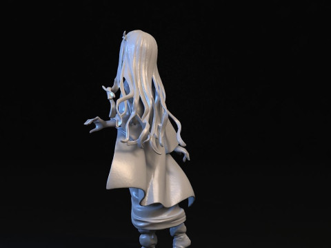 Nezuko Kamado Demon Slayer Modelo de Impressão 3D