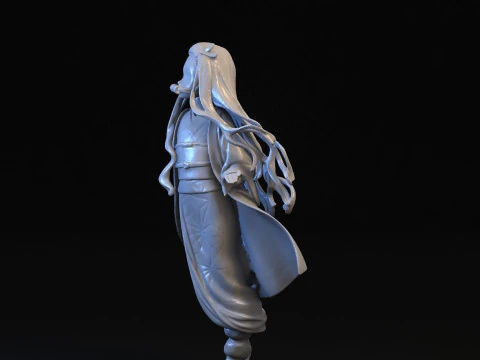 Nezuko Kamado Demon Slayer 3D Print Model