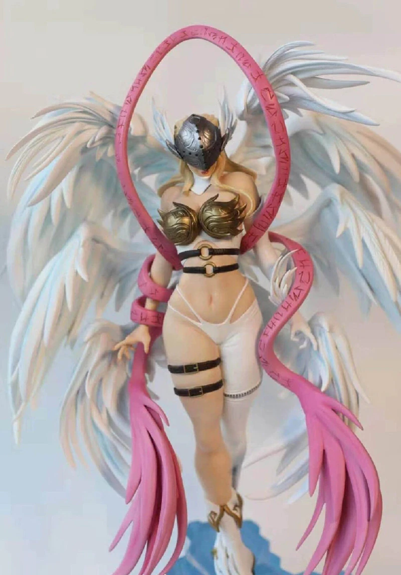 Angewomon Statue 3D Print Model .c4d .max .obj .3ds .fbx .stl .blend 