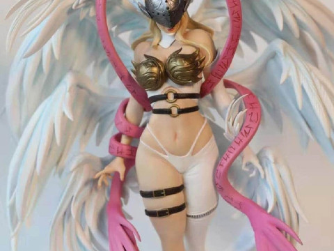 Angewomon Statue 3D Print Model