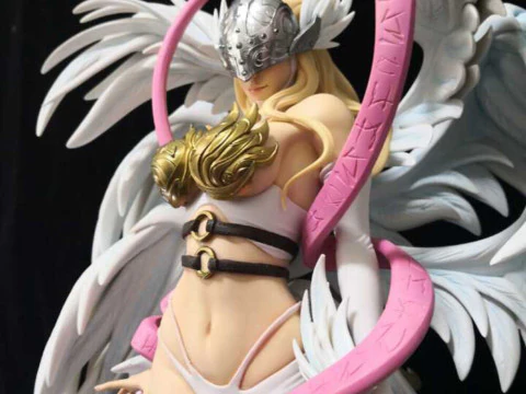 Angewomon Statue 3D Print Model