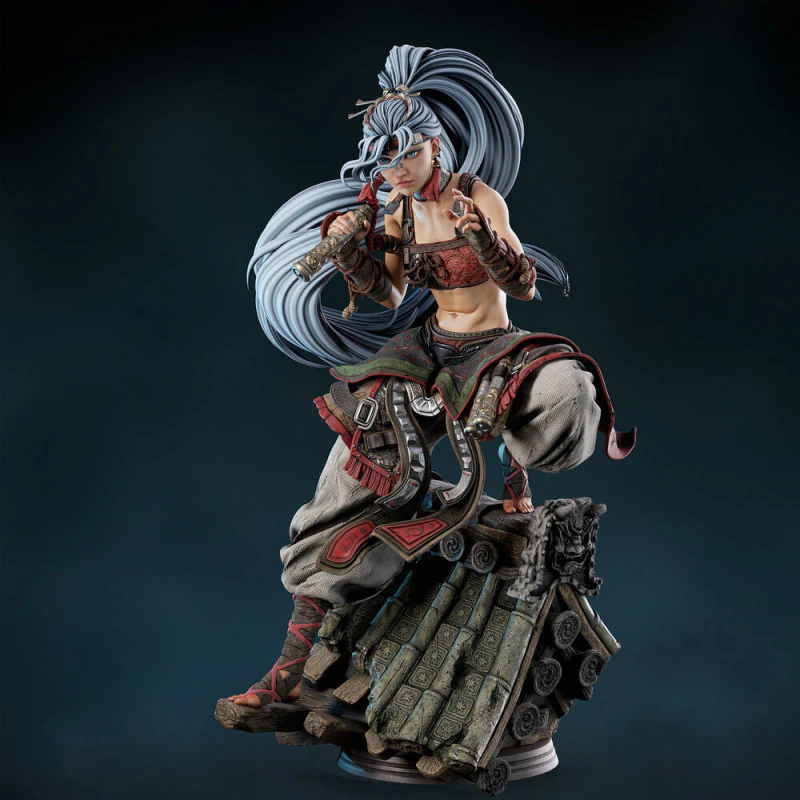 Assassin Figure 3D Print Model .c4d .max .obj .3ds .fbx .stl .blend