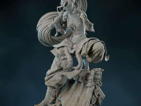 Assassin Figure 3D Print Model