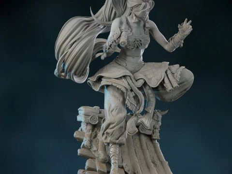 Assassin Figure 3D Print Model