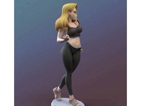 Android 18 3D Print Model