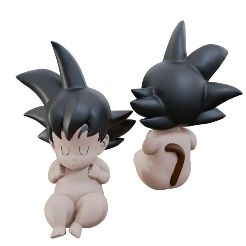 Baby Goku Figure 3D Print Model .c4d .max .obj .3ds .fbx .stl .blend 