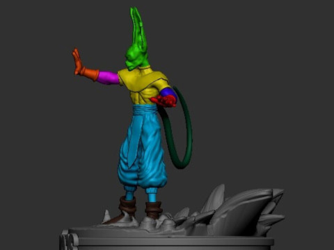 Beerus Dragon Ball Z 3D 打印模型
