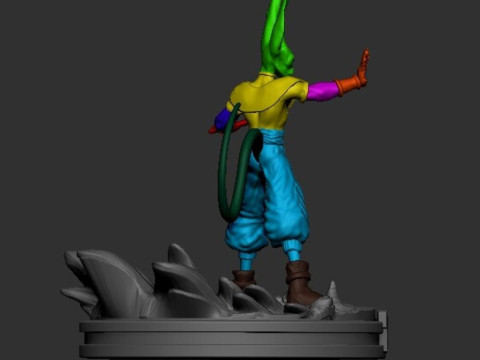 Beerus Dragon Ball Z 3D 打印模型