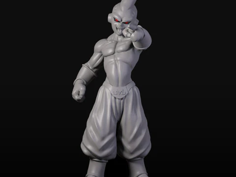 Majin Buu from Dragon Ball Z 3D Print Model