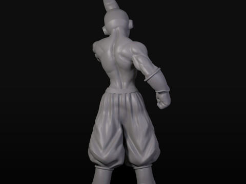 Majin Buu from Dragon Ball Z 3D Print Model
