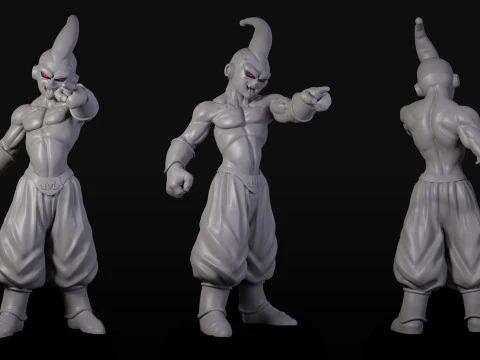 Majin Buu from Dragon Ball Z 3D Print Model