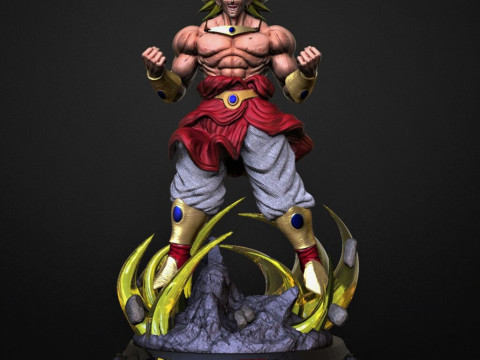 Broly Dragon Ball Z 3D Print Model
