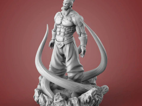 Super Buu Dragon Ball Z 3D Print Model