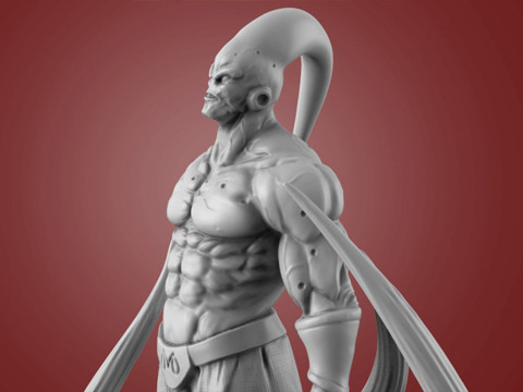 Super Buu Dragon Ball Z Modello di stampa 3D