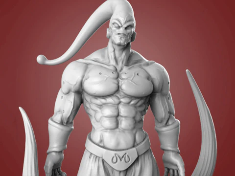 Super Buu Dragon Ball Z 3D Print Model