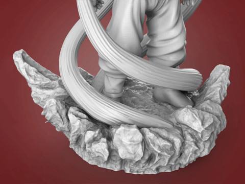 Super Buu Dragon Ball Z Modello di stampa 3D
