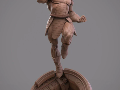 Vegeta Dragon Ball Z Model do druku 3D