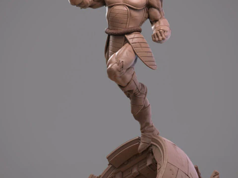 Vegeta Dragon Ball Z 3D Print Model