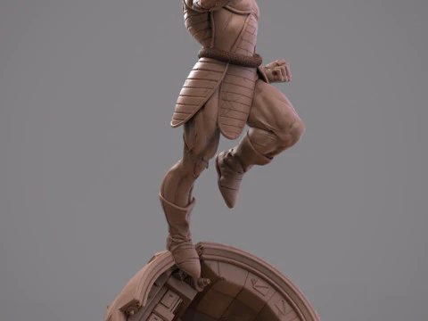 Vegeta Dragon Ball Z 3D Print Model