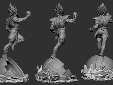 Vegeta Dragon Ball Z Model do druku 3D