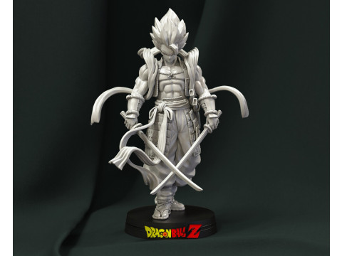 Gogeta Shogun 3Dプリントモデル