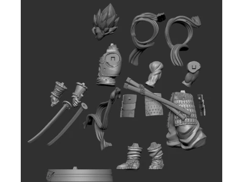 Gogeta Shogun 3D Print Model