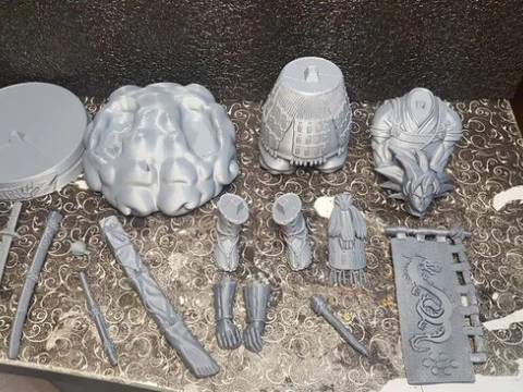 Son Goku Shogun 3D Print Model