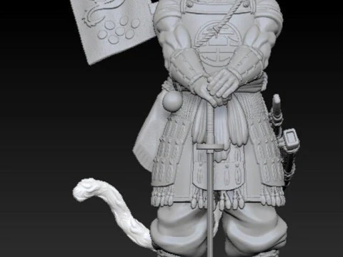 Son Goku Shogun 3D Print Model