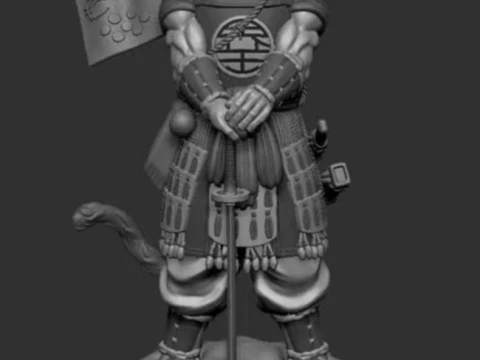 Son Goku Shogun 3D Print Model