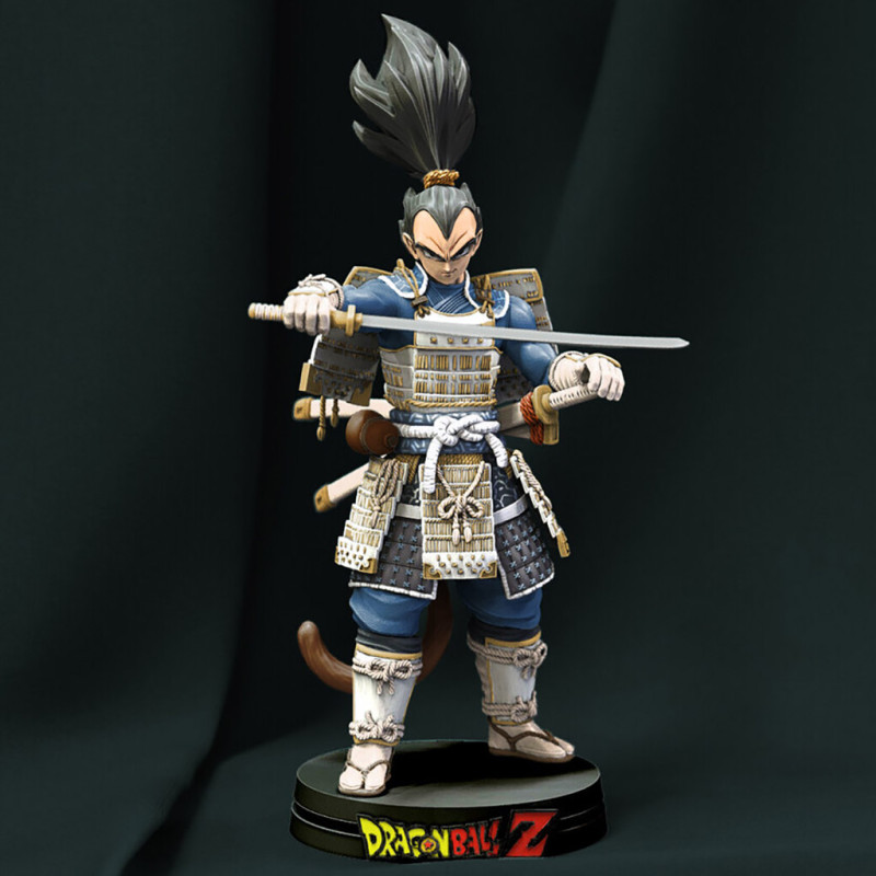 Vegeta Shogun 3D प्रिंट मॉडल .c4d .max .obj .3ds .fbx .stl .blend