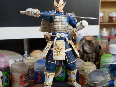 Вегета Сёгун 3D Принт Модель