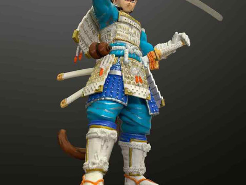 Вегета Сёгун 3D Принт Модель