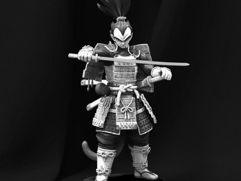 Вегета Сёгун 3D Принт Модель