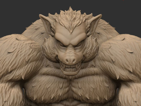 Oozaru Goku From Dragon Ball Z Modello di stampa 3D