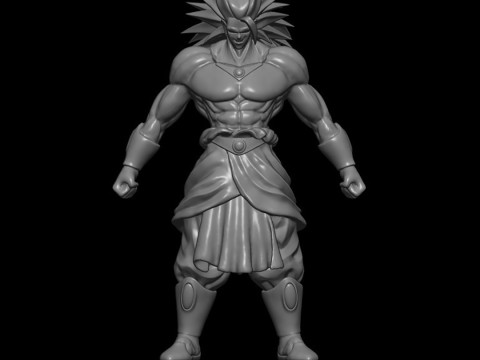 Broly - Dragon Ball Z Modello di stampa 3D