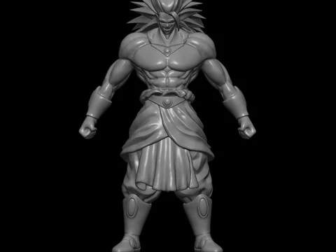 Broly - Dragon Ball Z 3D Print Model