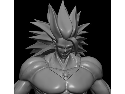 Broly - Dragon Ball Z Modello di stampa 3D