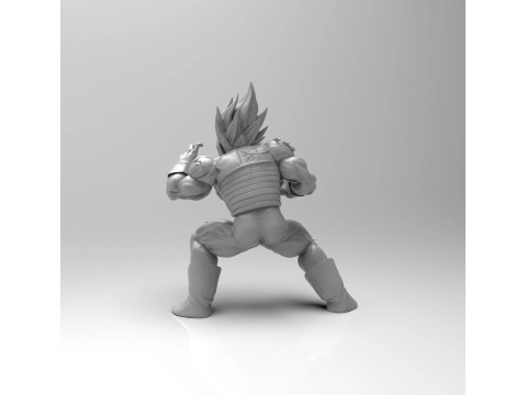 Vegeta – Dragon Ball Z 3D Druckmodell