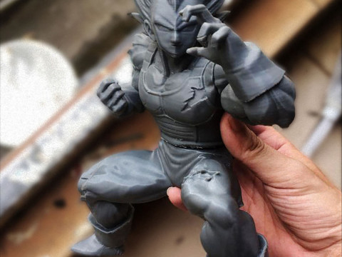 Vegeta – Dragon Ball Z 3D Druckmodell