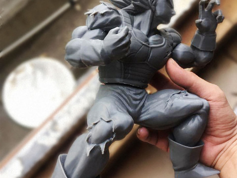 Vegeta – Dragon Ball Z 3D Druckmodell