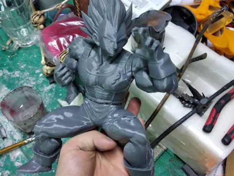 Vegeta – Dragon Ball Z 3D Druckmodell