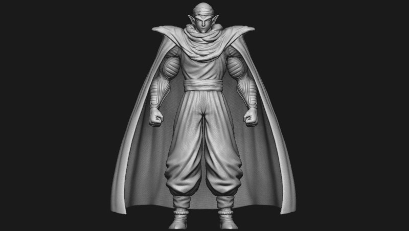 Piccolo - Dragon Ball Modello di stampa 3D .c4d .max .obj .3ds .fbx .stl .blend 