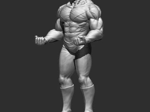 Jiren Dragon Ball Super 3Dプリントモデル