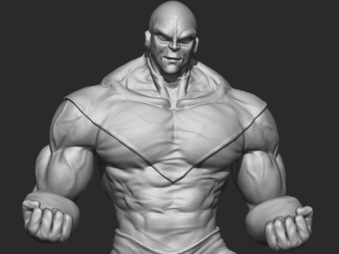Jiren Dragon Ball Super 3Dプリントモデル