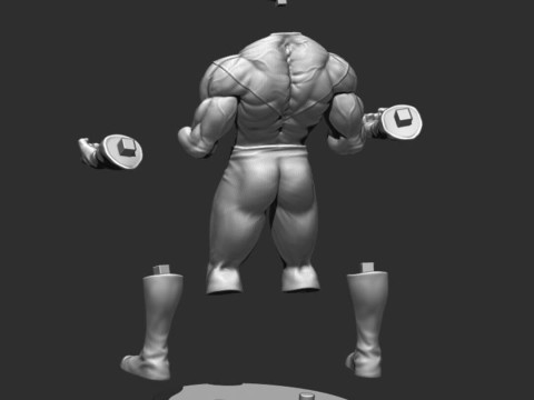 Jiren Dragon Ball Super 3Dプリントモデル