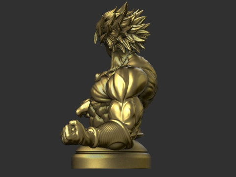 Broly Bust - Dragon Ball FighterZ 3D Принт Модель