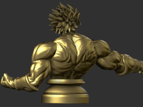 Broly Bust - Dragon Ball FighterZ 3D Принт Модель
