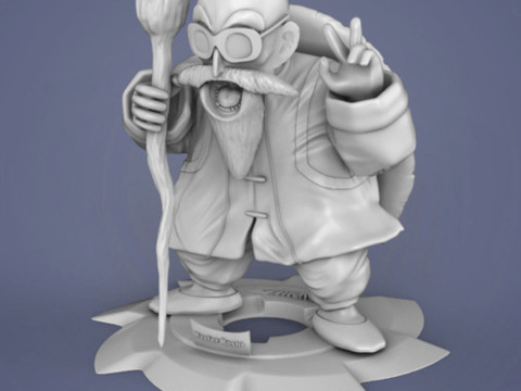 Master Roshi Modelo de impresión 3D