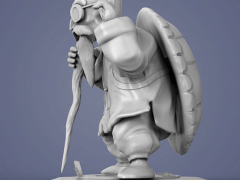 Master Roshi Modelo de impresión 3D