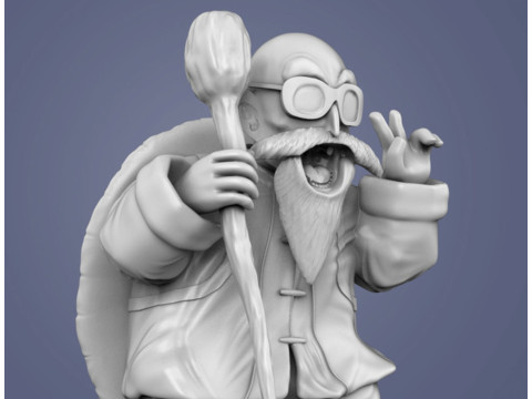 Master Roshi Modelo de impresión 3D